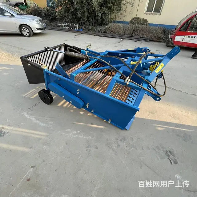 小型农田、荒地捡石头机器 带液压集石框的捡石机LL - 图片 3