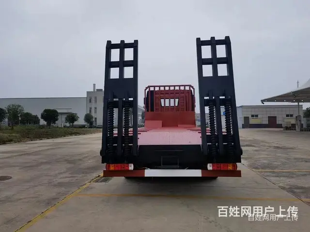 咸阳解放轻量化前四后八平板运输车30吨挖机拖车欢迎来电咨询 - 图片 7