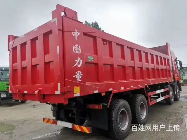 国五预挂：上汽红岩8.6米自卸车 高顶 - 图片 5