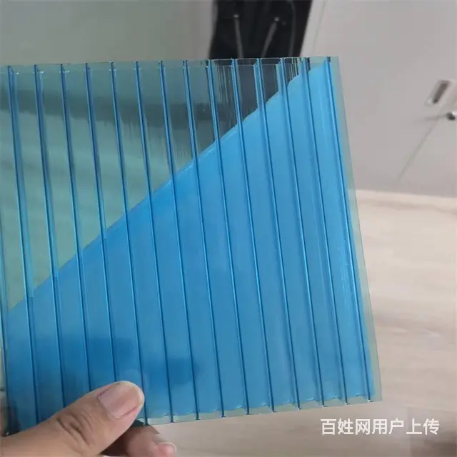 淄博周村三层阳光板厂家周村车棚阳光板防紫外线涂层 - 图片 5