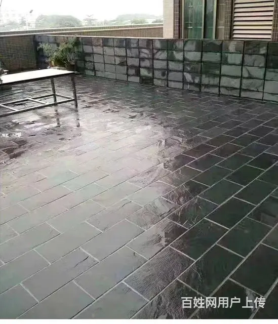 天然青石板石材阳台户外别墅防滑仿古院子地砖露台室外 - 图片 3