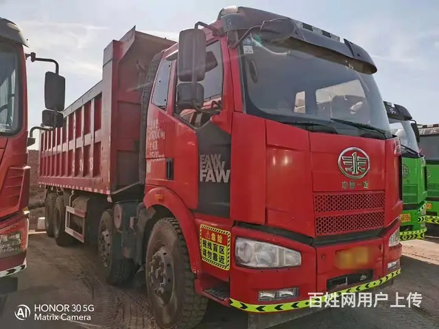 本地一手车【两台同款解放J6】前四后八18年6月 - 图片 1