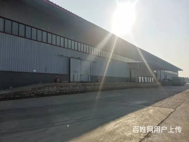 标准钢结构库房出租，一面平库一面站台 - 图片