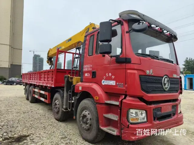 陕汽德龙前四后八配徐工16吨加长臂 - 图片 1