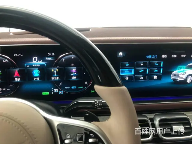 2022年新款GLS450改装抬头显示HUD系统 - 图片 1
