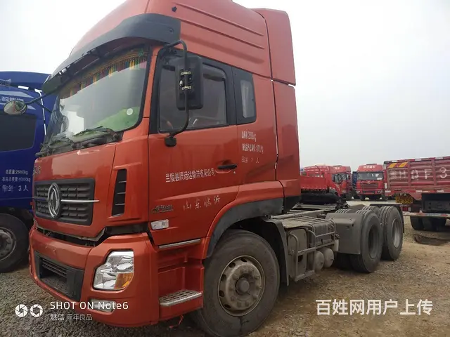 出售二手东风天龙雷诺机375双驱轻体 牵引车 - 图片 12