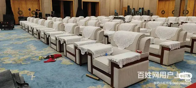 沙发铁马卡座等家具租赁 - 图片 1