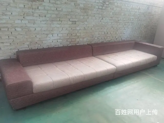 【搞定了！】低价出售二手沙发，布艺沙发4.1米 - 图片 1