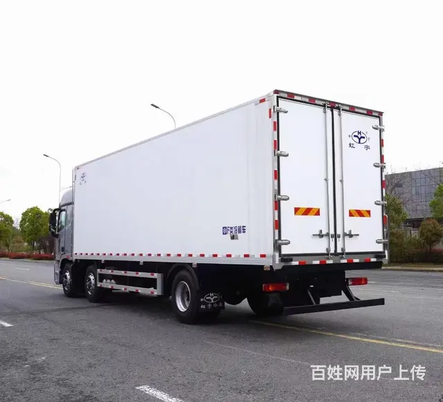 虹宇厂家直销福田欧曼小三轴冷藏车 现车低价处理 - 图片 7