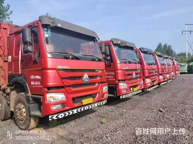 车队整体出售14台豪沃平板自卸车，箱长8.6米 - 图片 2
