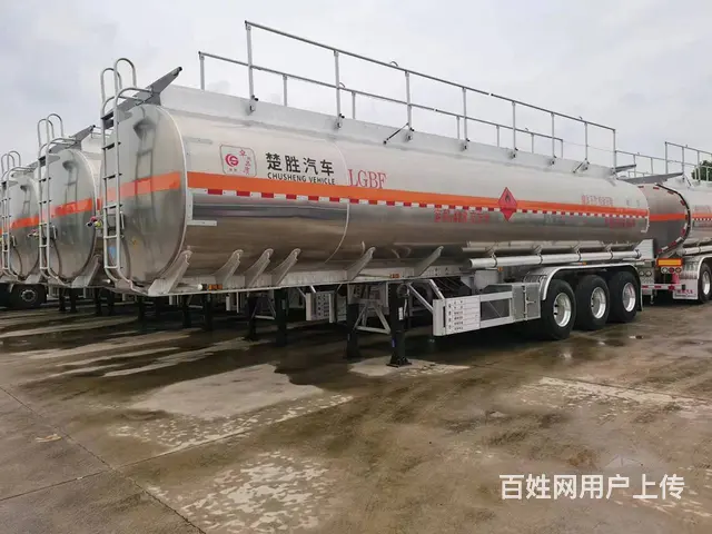 三轴铝合金30吨油罐车 厂家直销 - 图片 1