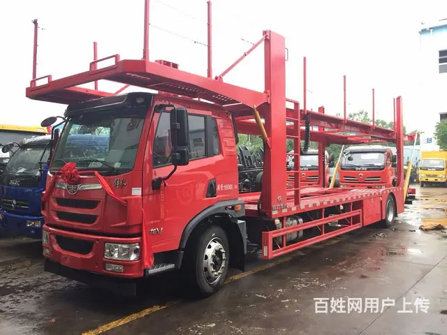 解放五位轿运车、中置轴轿运车厂家直销可分期 - 图片 3