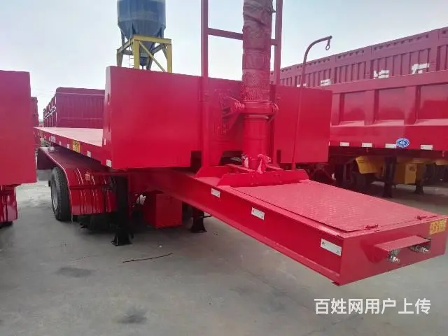四川平板后翻自卸 挂车8.5米-9.5米 全国上户 - 图片 10