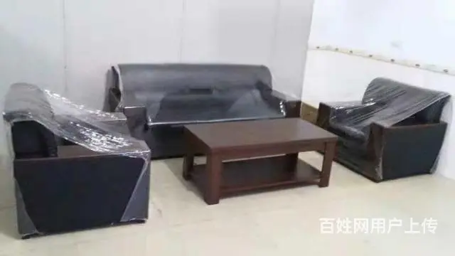 皮沙发1000元 优质款1200元 包送 - 图片 1