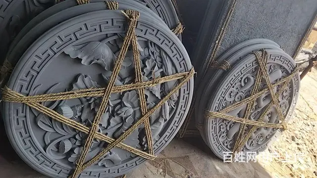 仿古回纹线条边框线中式回纹线条砖雕回字纹线条外墙腰 - 图片 2