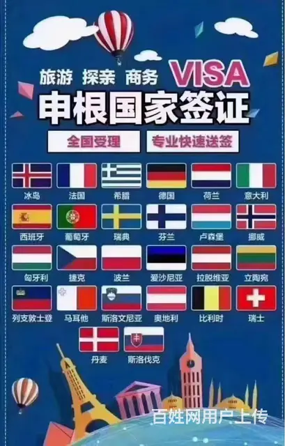 代办各国旅游签证商务签证探亲访友签证 - 图片 3