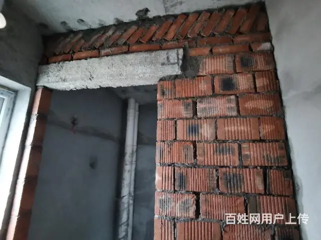 内江春天公园城新房装修，新砌墙体施工现场 - 图片 4