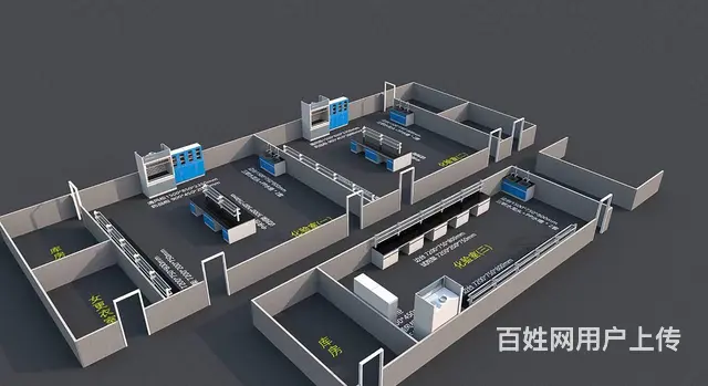 化学实验台防腐操作台不锈钢台生物安全柜承重台 - 图片 2