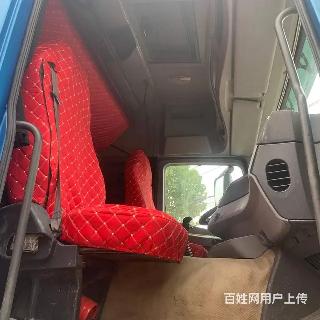 出售二手欧曼高栏载货车前四后八9.6米国五400 - 图片 7