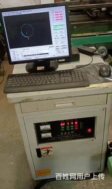 转让泰州雄峰二手快走丝型号DK7745二手电火花 - 图片 2