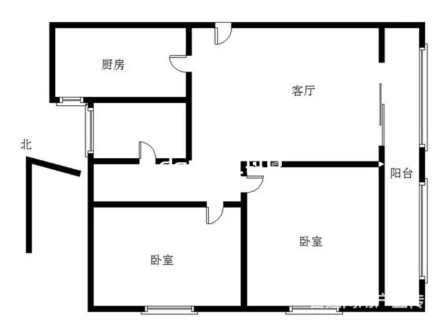 龙池 圣.地亚哥 精装2房 东南 带小露台 配套全拎包住 - 图片 9