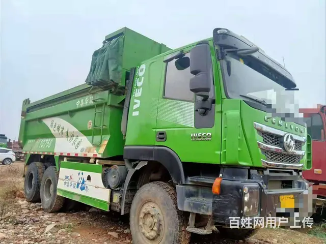 二手红岩杰狮后八轮环保车19年350马力5米8国五 - 图片 2