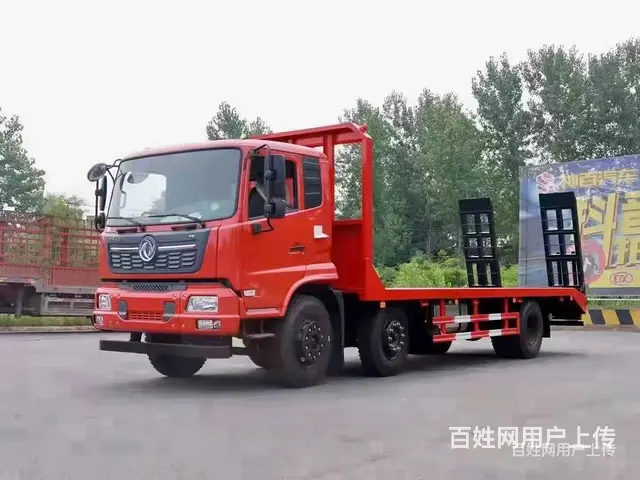 东风天锦小三轴法士特8档挖机平板车 拖板车 高速不超载 - 图片 4