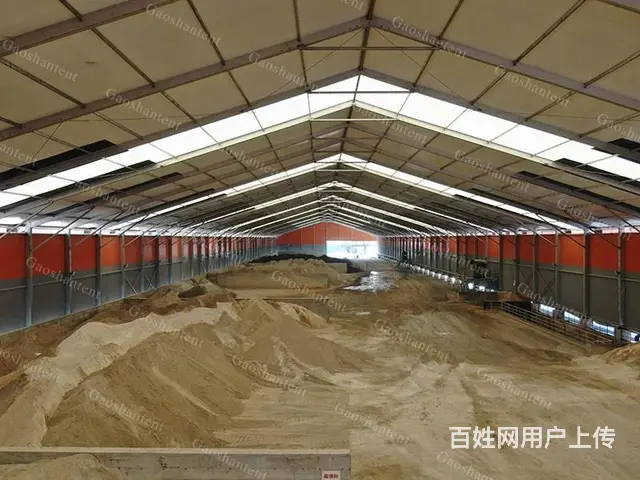 储煤场全封闭，工业仓储篷房，洗煤厂防尘措施高山篷房 - 图片 2