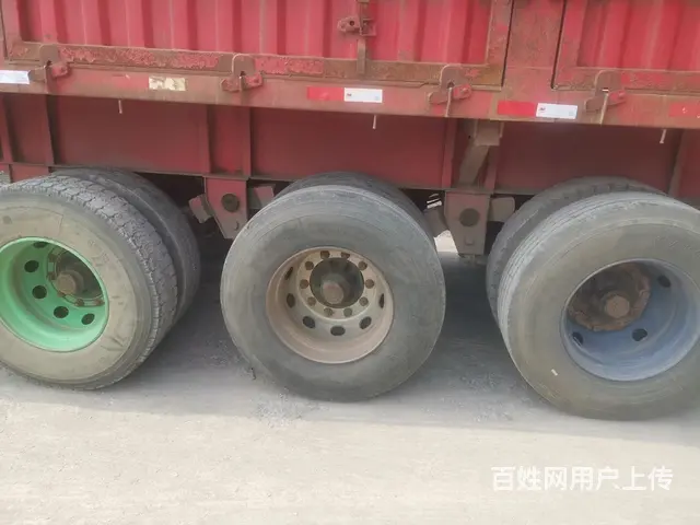 拉萨转让一台11米1.5米高一体侧翻半挂车，原车原户 - 图片 4