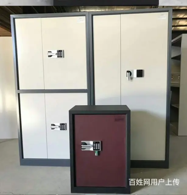 档案柜财务凭证柜钢制书柜员工储物柜带锁通玻璃门 - 图片 6
