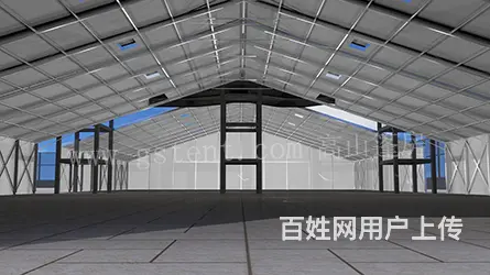 可移动内部  间环保篷房 无尘工业矿山大棚 搭建快 - 图片 2