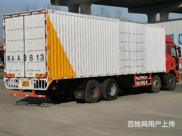 解放J6M，9米6前四后八箱车 - 图片 5