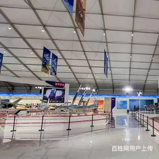 工业仓储大棚 临时生产车间篷房 铝合金移动厂房搭建 - 图片 3