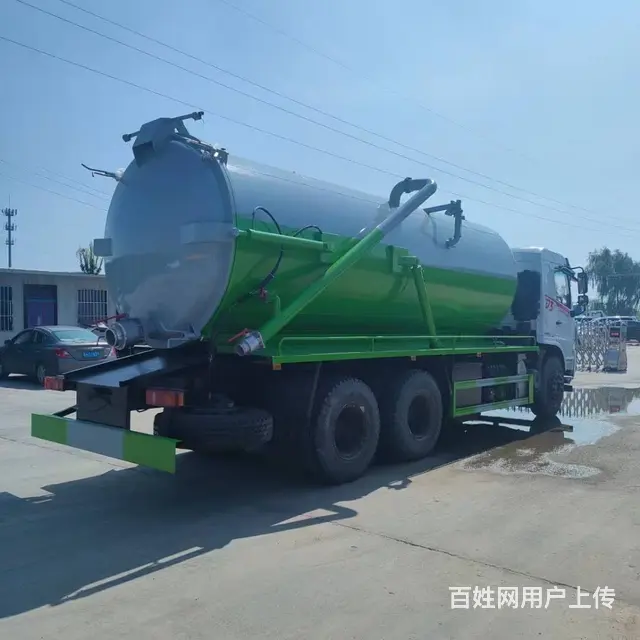 二手吸粪车价格蓝牌吸污车二手小型吸粪车三轮吸粪车 - 图片 3