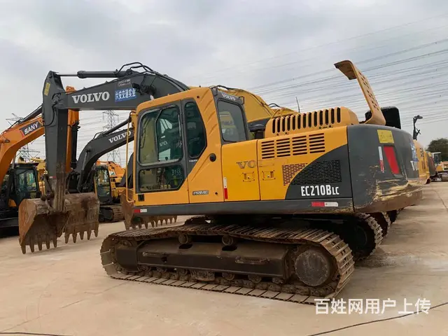二手挖掘机沃尔沃210，车况极品，性能免检，新款 - 图片 1