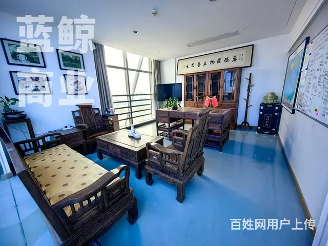 高铁东站旁210平落地窗带办公家具出租 - 图片 3