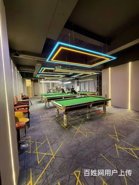 江北学院路柏林四季台球厅出兑棋牌室转让 - 图片 2