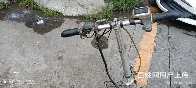 14寸折叠自行车，全铝合金车架，无电池。 1.电动 - 图片 1