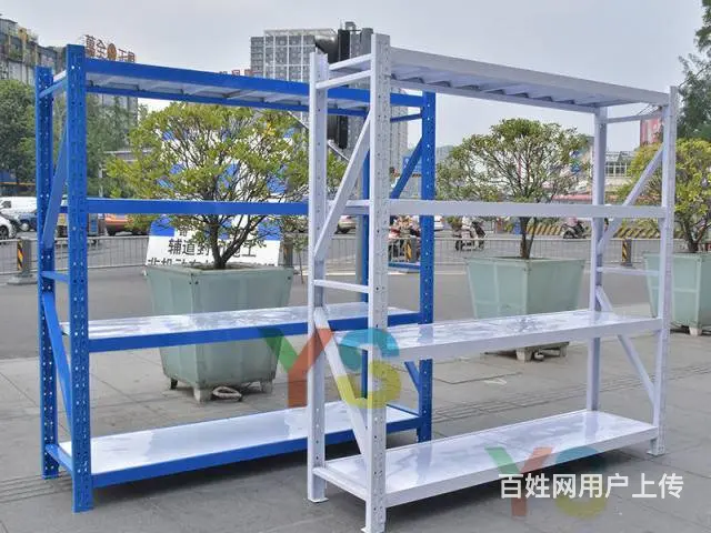 仓储五金层板货架仓库架家用地下室储物架 - 图片 5