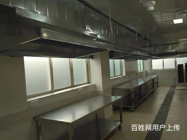 厨房排烟，排烟罩，烤肉排烟风机，油烟净化安装新风器 - 图片 8
