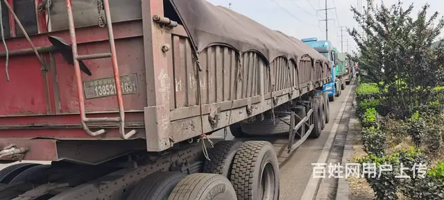 中国重汽 斯太尔380 半挂车 60自卸式 国5 - 图片 3
