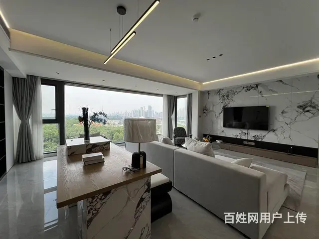 原岸新出 3房2卫 一线临湖 全景落地窗 带岛台 - 图片 1
