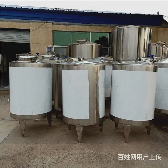30吨不锈钢储罐-储存奶罐 - 图片 3