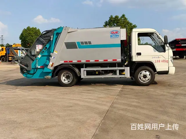 福田蓝牌5.8方压缩垃圾车 垃圾转运车 环卫垃圾车 - 图片 8