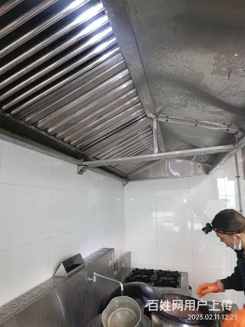 昆山开发区单位脱排油烟机净化器清洗风机有异响 - 图片 4