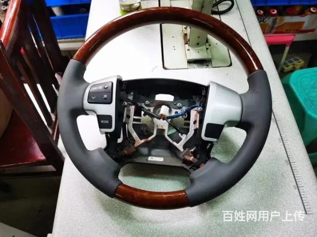 汽车手缝方向盘套，专车专用原车款方向盘套，软包脚垫 - 图片 12