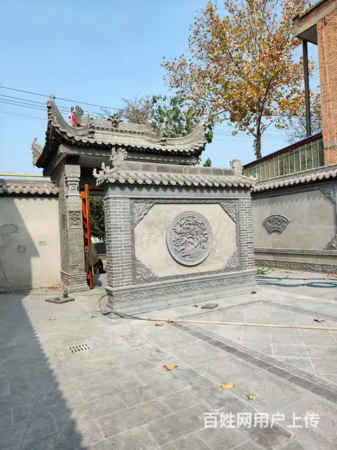 西安市青砖仿古砖青砖块小青砖粉煤灰砖古建青砖瓦厂家 - 图片 2