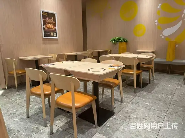 源头家具厂冰室家具定做双人卡座储物餐台岩板木饰面 - 图片 4