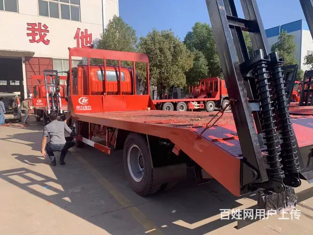 可分期大运单桥轴承4400平板车拖15吨重载型挖机 - 图片 5