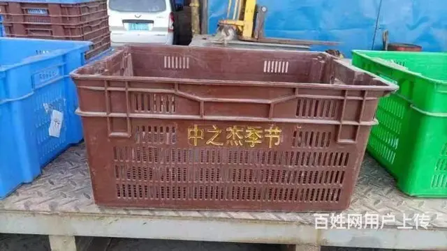 沈阳塑料筐二手错位筐 塑料托盘电动地牛堆高车地牛 - 图片 1
